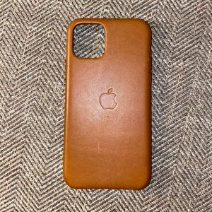 Apple iPhone 11 Pro leather phone case